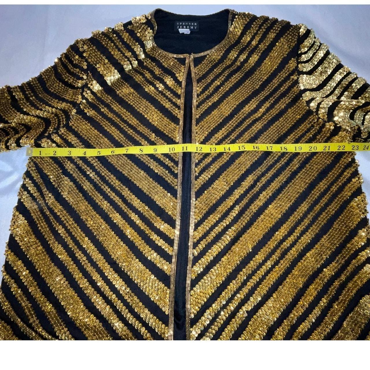 Source Unknown Women's Jacket - Gold/Black - L – … - image 5