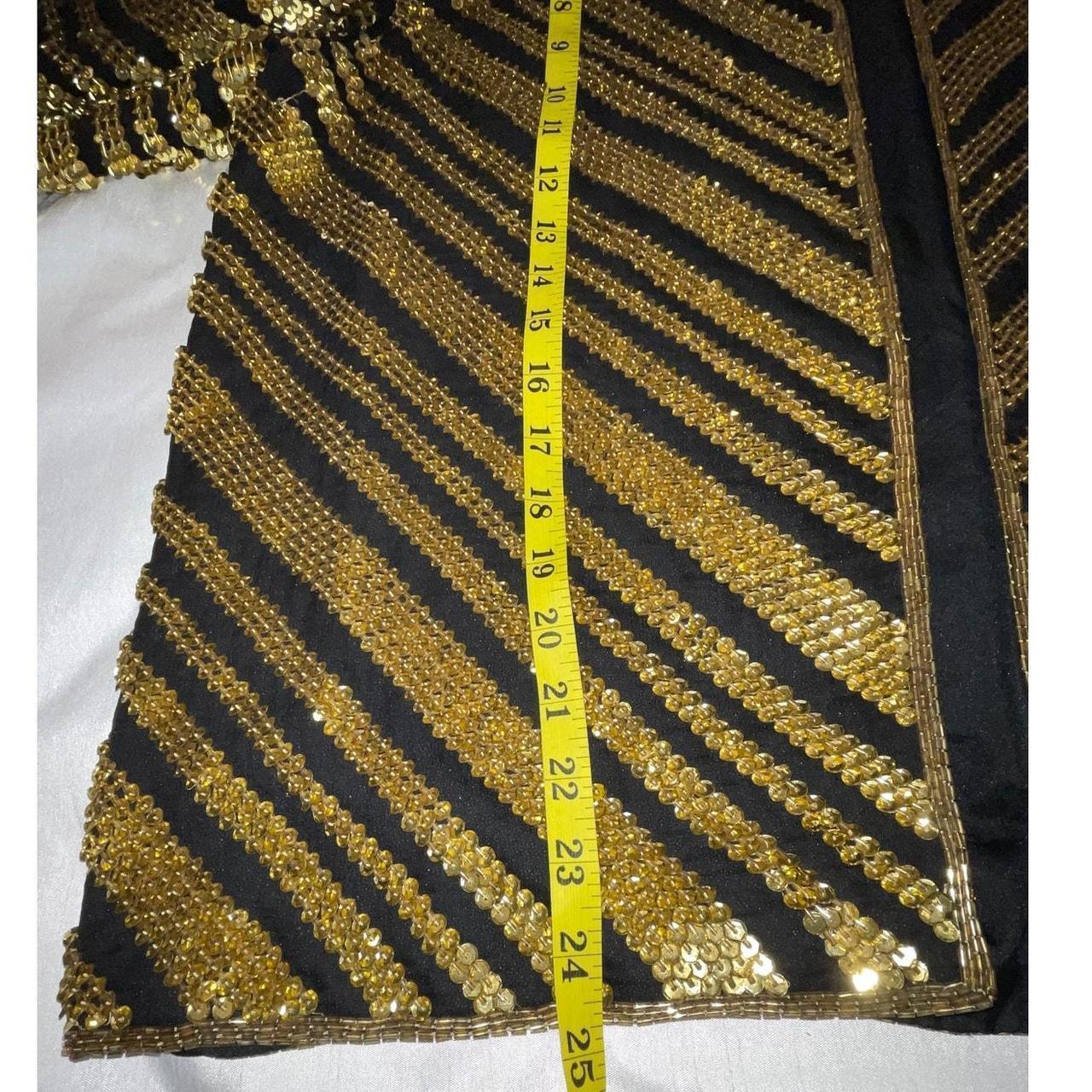 Source Unknown Women's Jacket - Gold/Black - L – … - image 6