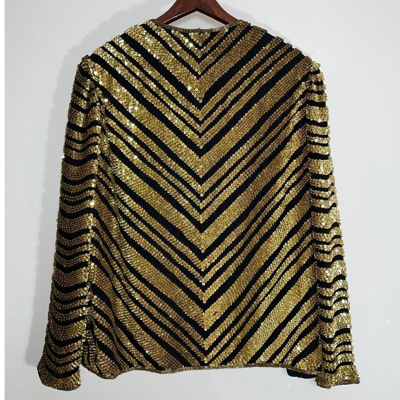 Source Unknown Women's Jacket - Gold/Black - L – … - image 2