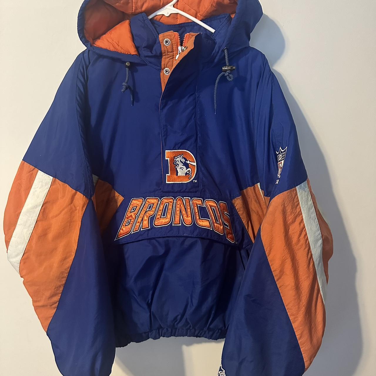 Starter Denver Broncos NFL quarter zip winter... Depop