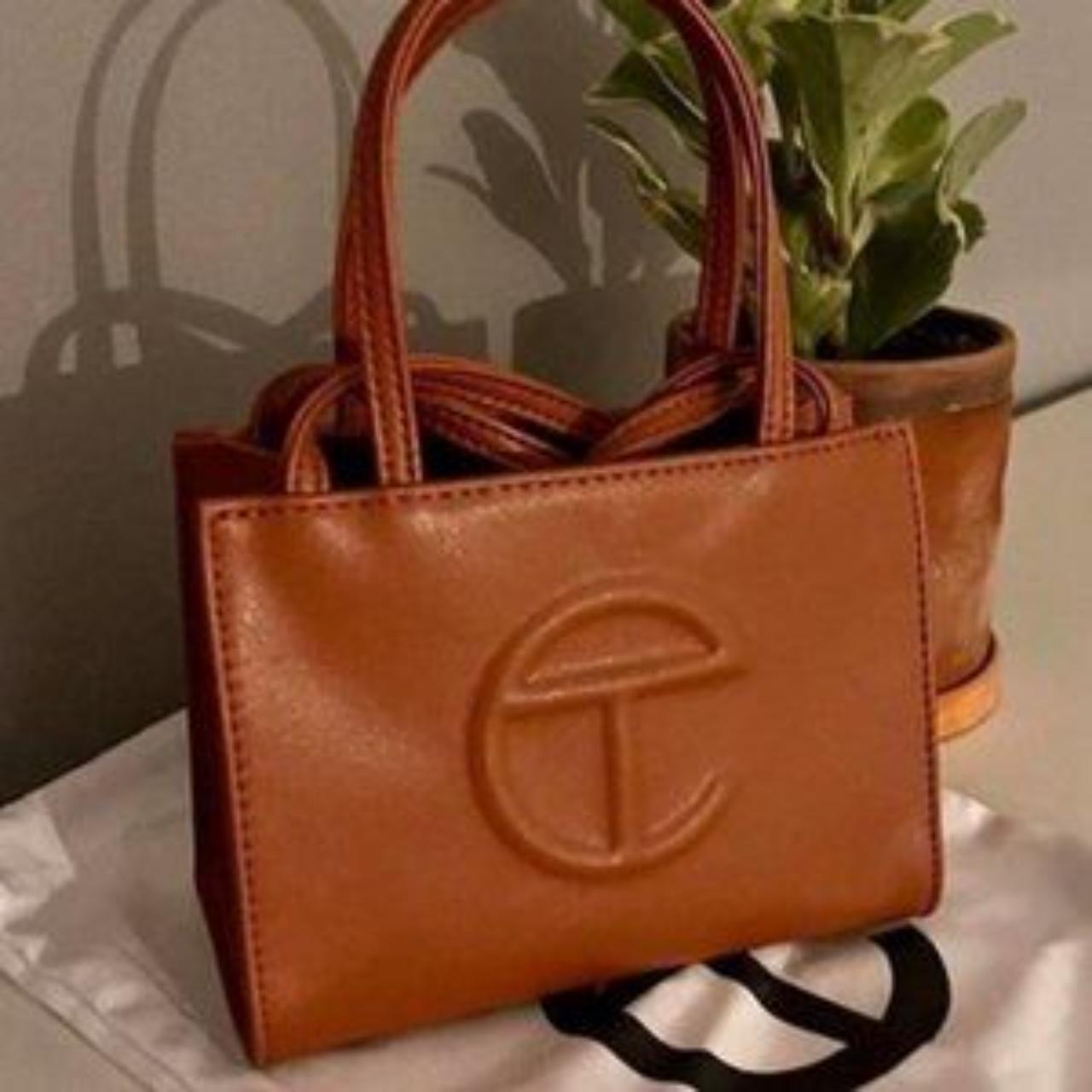 Medium Telfar Coffee brown Shopping selling Bag