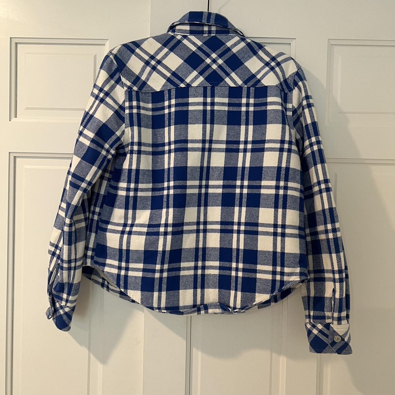 NWT Calvin Klein Flannel Sherpa selling Coat