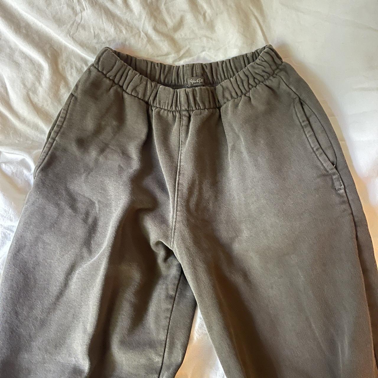 DARK BROWN BRANDY SWEATS - Depop