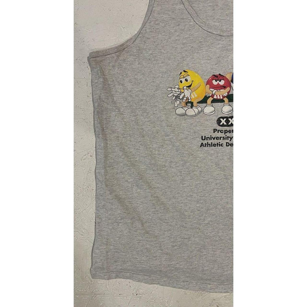 Men's Tank top - Grey - XXL – VTG Y2K M&Ms Univer… - image 3