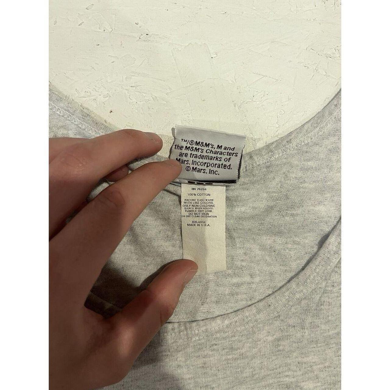 Men's Tank top - Grey - XXL – VTG Y2K M&Ms Univer… - image 5