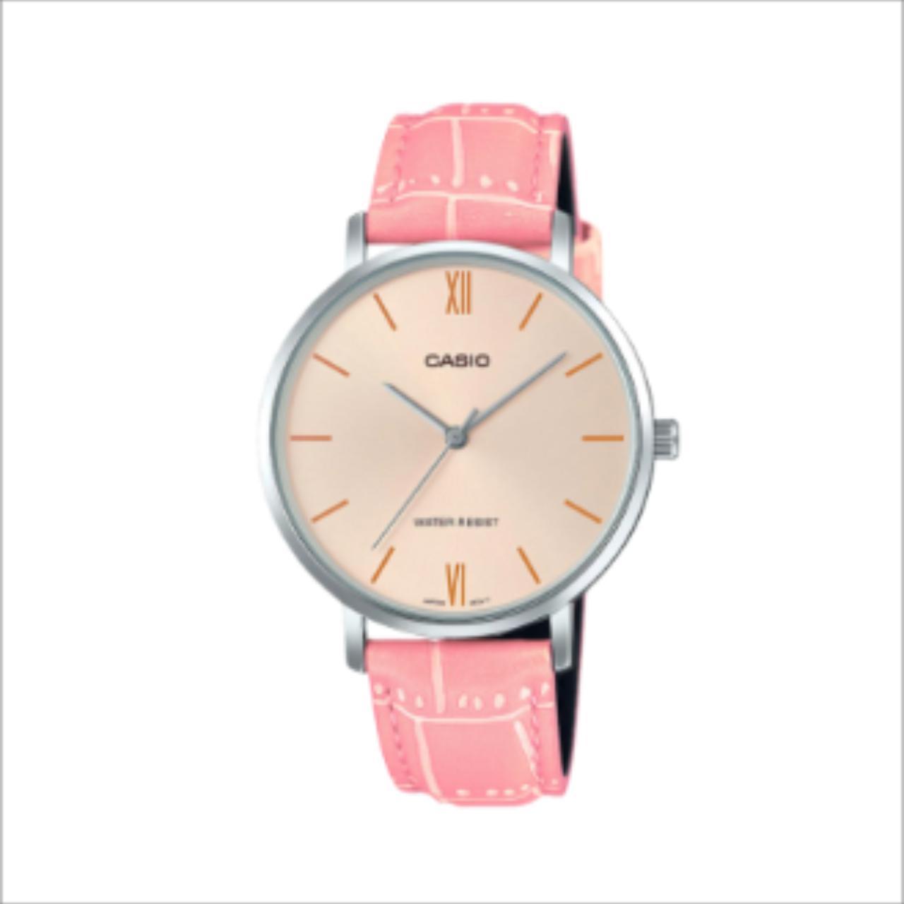 Reloj CASIO LTP VT01L 4B Resina Mujer Plateado Depop