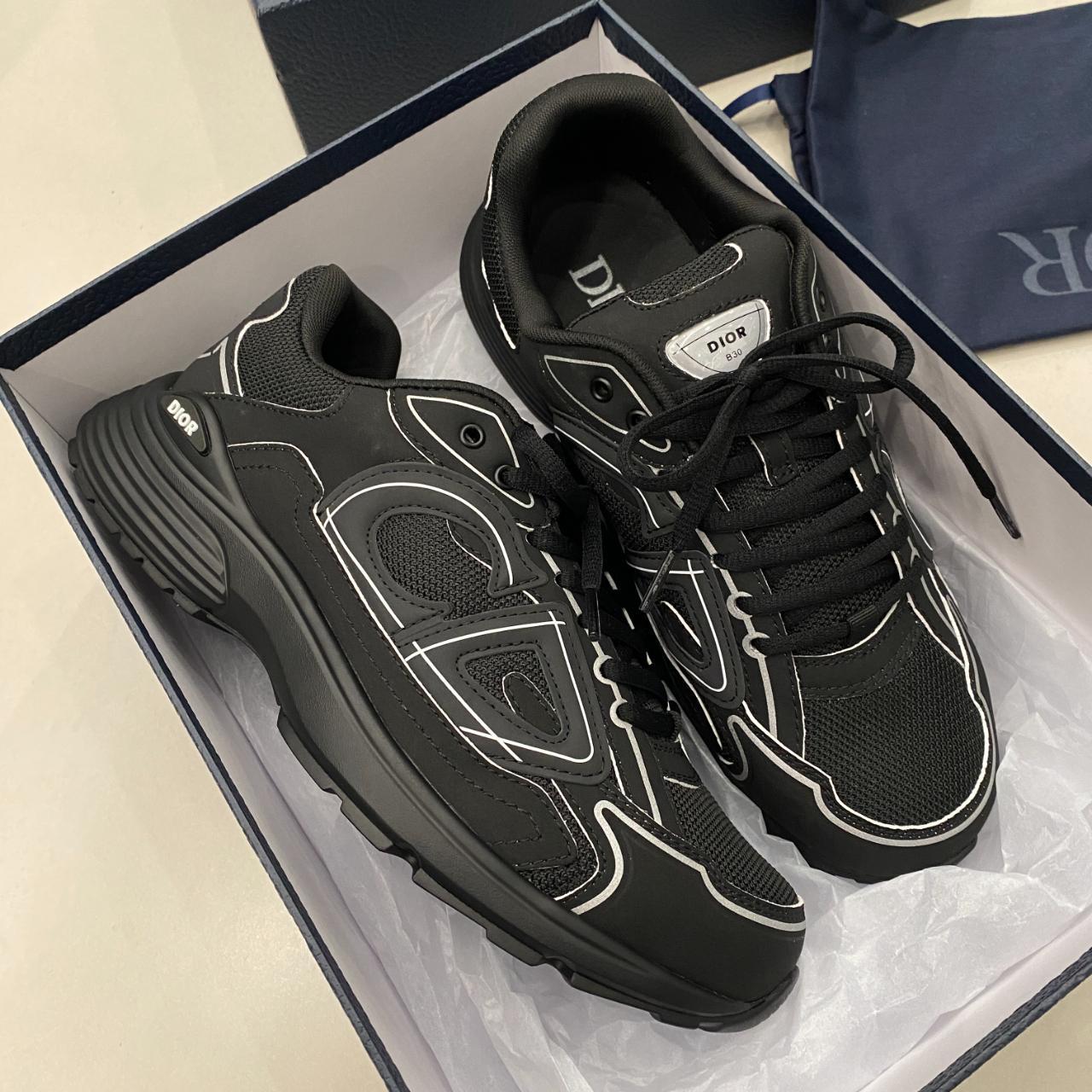 Dior B30 Men's Black Sneaker UK8 | Depop