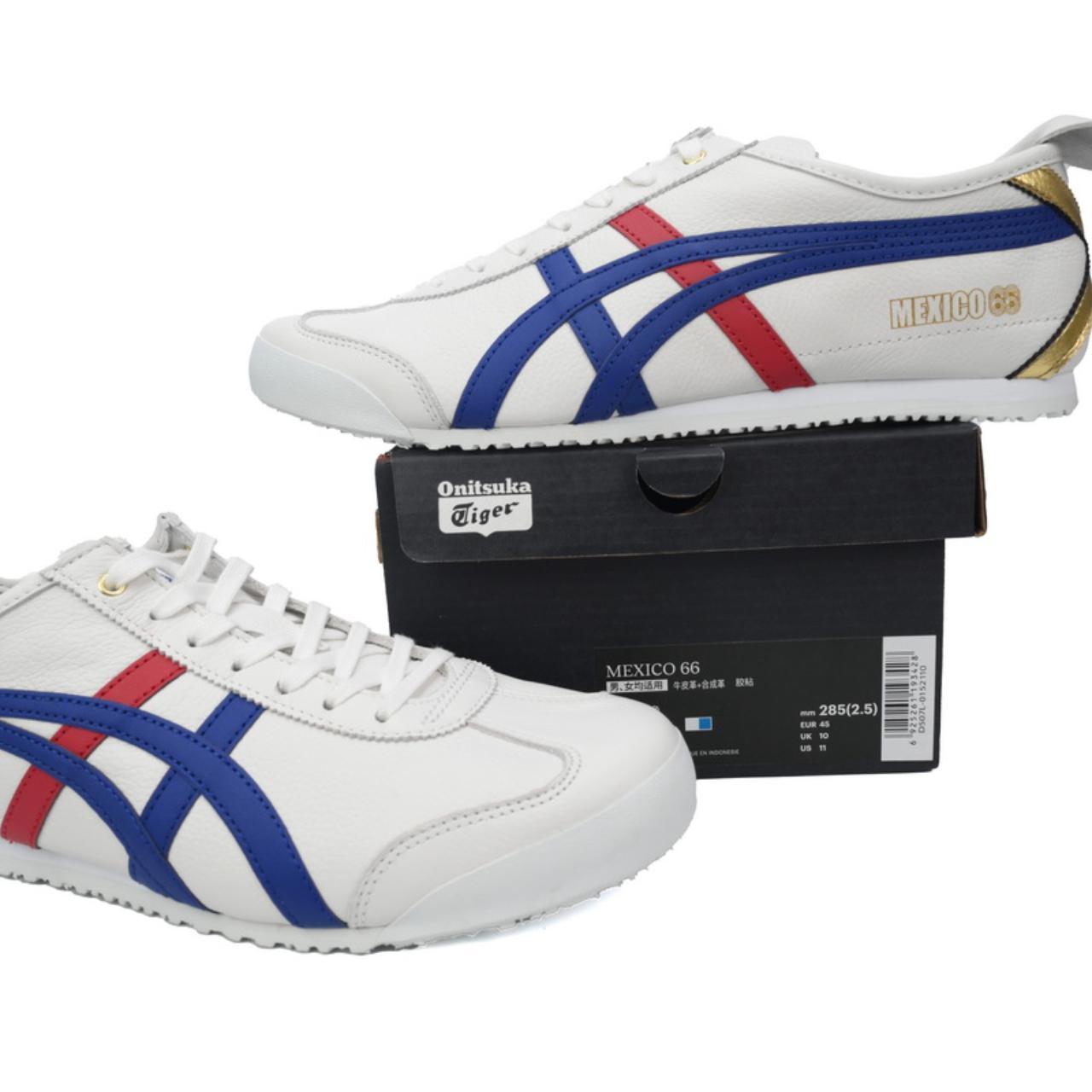 ★ Onitsuka Tiger ★ 66 White Dark Blue Onitsuka tiger Mexico 66 WHITE/DARK BLUE new for UNISEX from