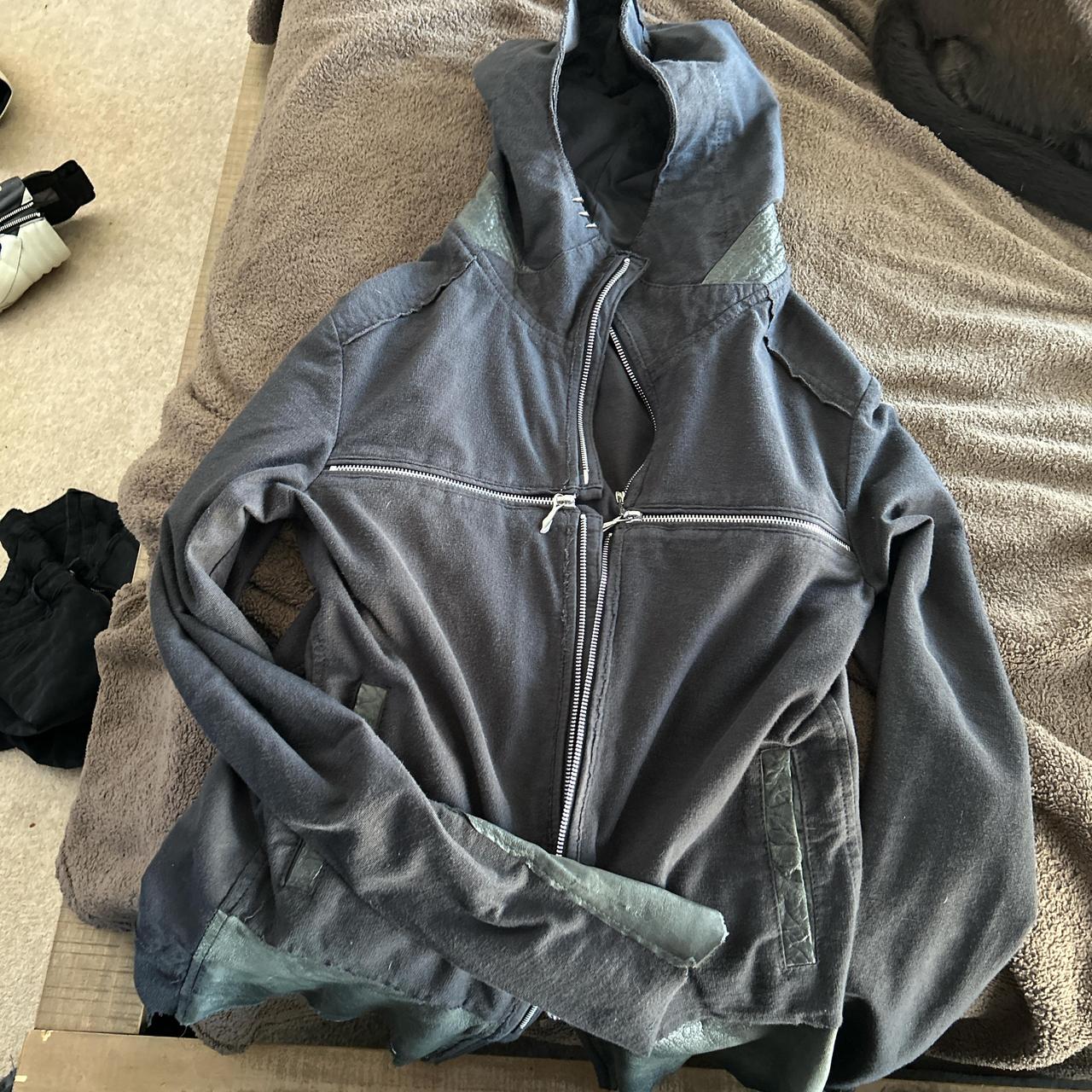 grey 14th addiction cross zip