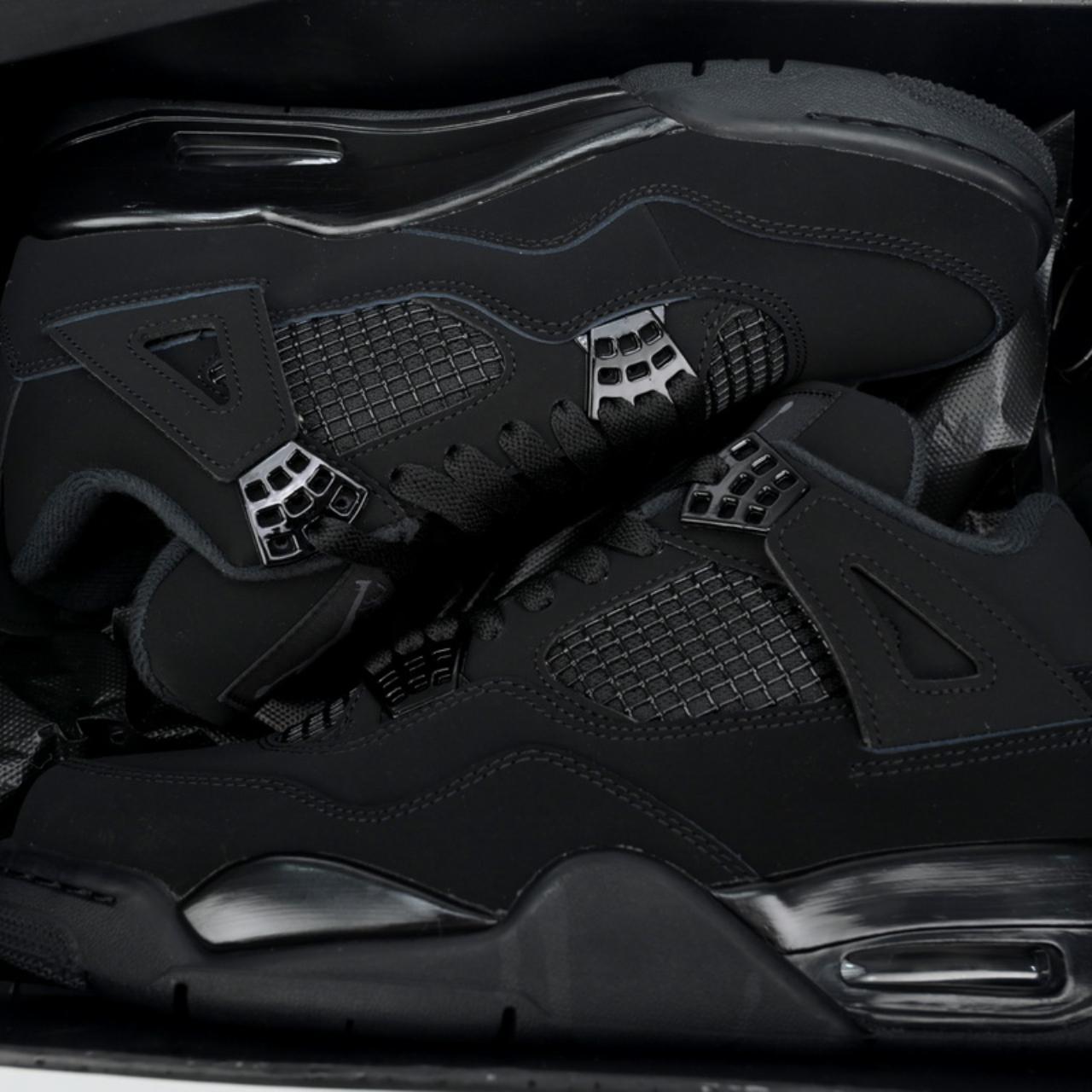 Air Jordan 4retro Black Cat Jordan 4 generation... - Depop