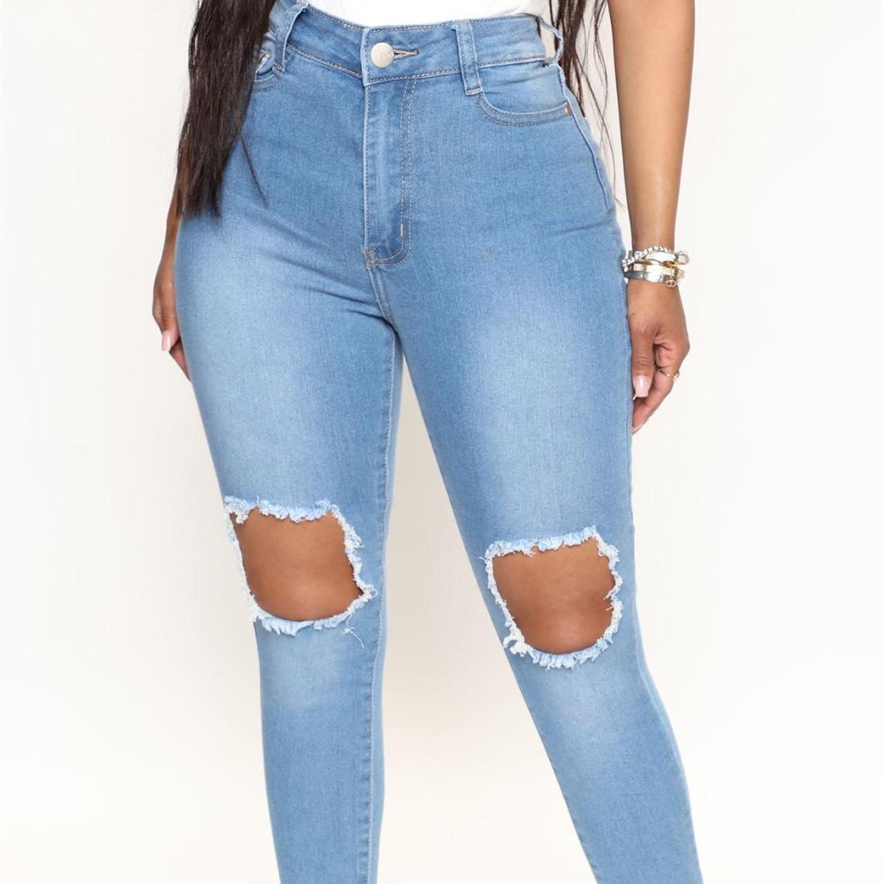 Nova light fashion blue jeans