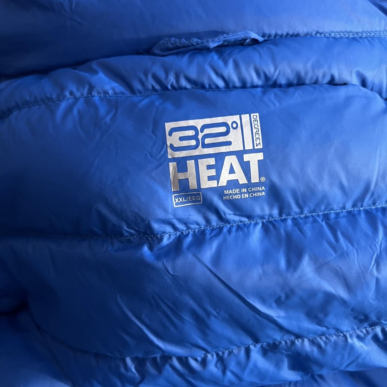 32 degrees royal blue puffer/bubble vest. Great... Depop
