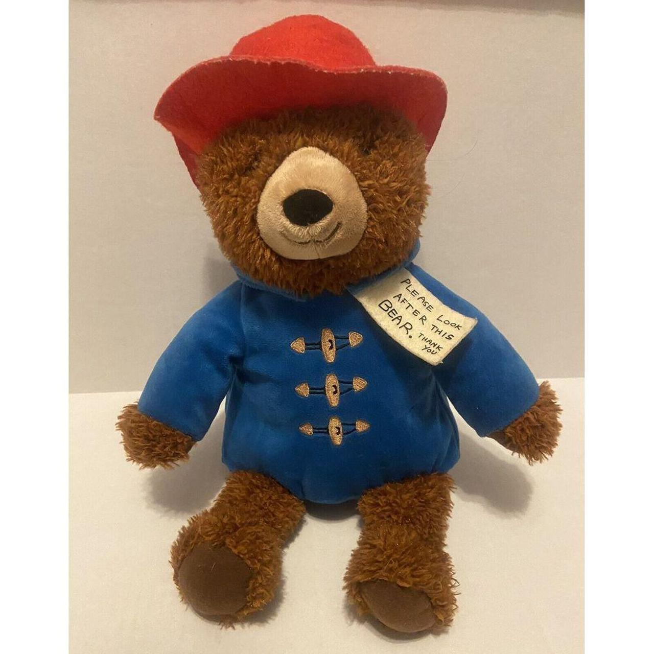 Kohl s Cares Paddington Bear Plush Blue Coat Red Hat. Depop