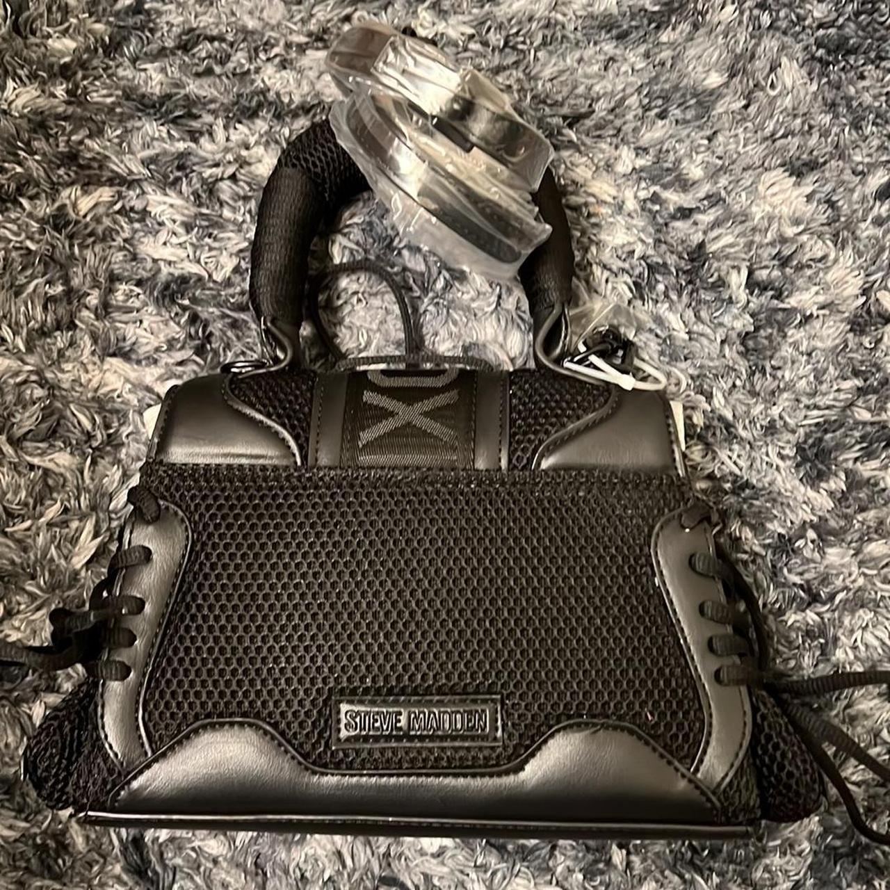 【STEVE MADDEN】 DIEGO BAG BLACK ダイゴバッグ DIEGO Black Women's Handbag with Crossbody Strap – Steve Madden