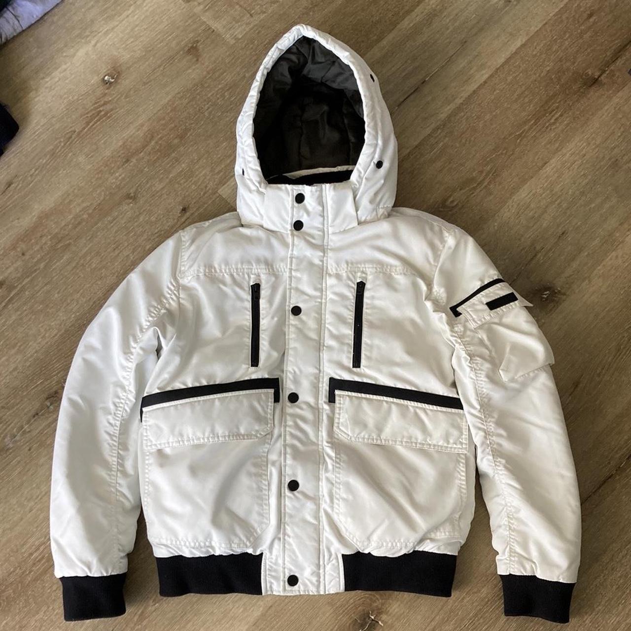 Jack Jones Core Elements White Jacket Men Size. Depop