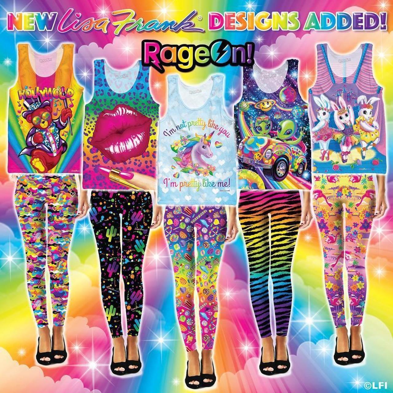 Lisa frank leggings hotsell