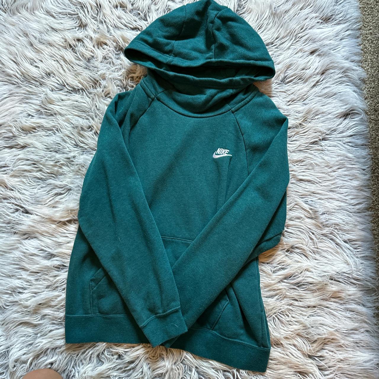 mens nike teal hoodie