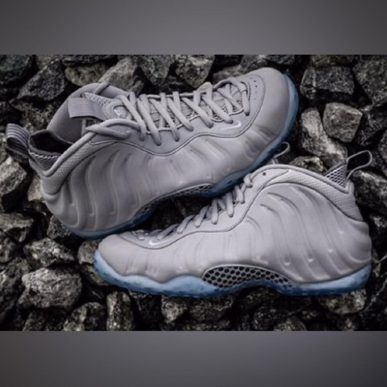 Nike Air Foamposite One Premium Wolf Grey. Depop