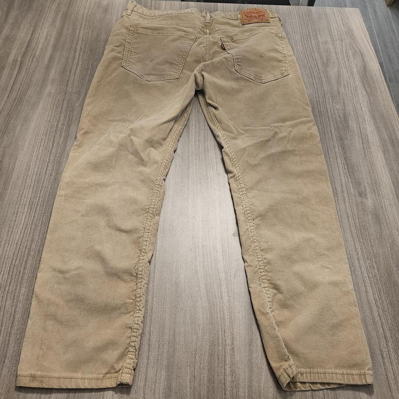 Levi's Men's Jeans - Tan - 36" – Levis 502 Mens C… - image 2