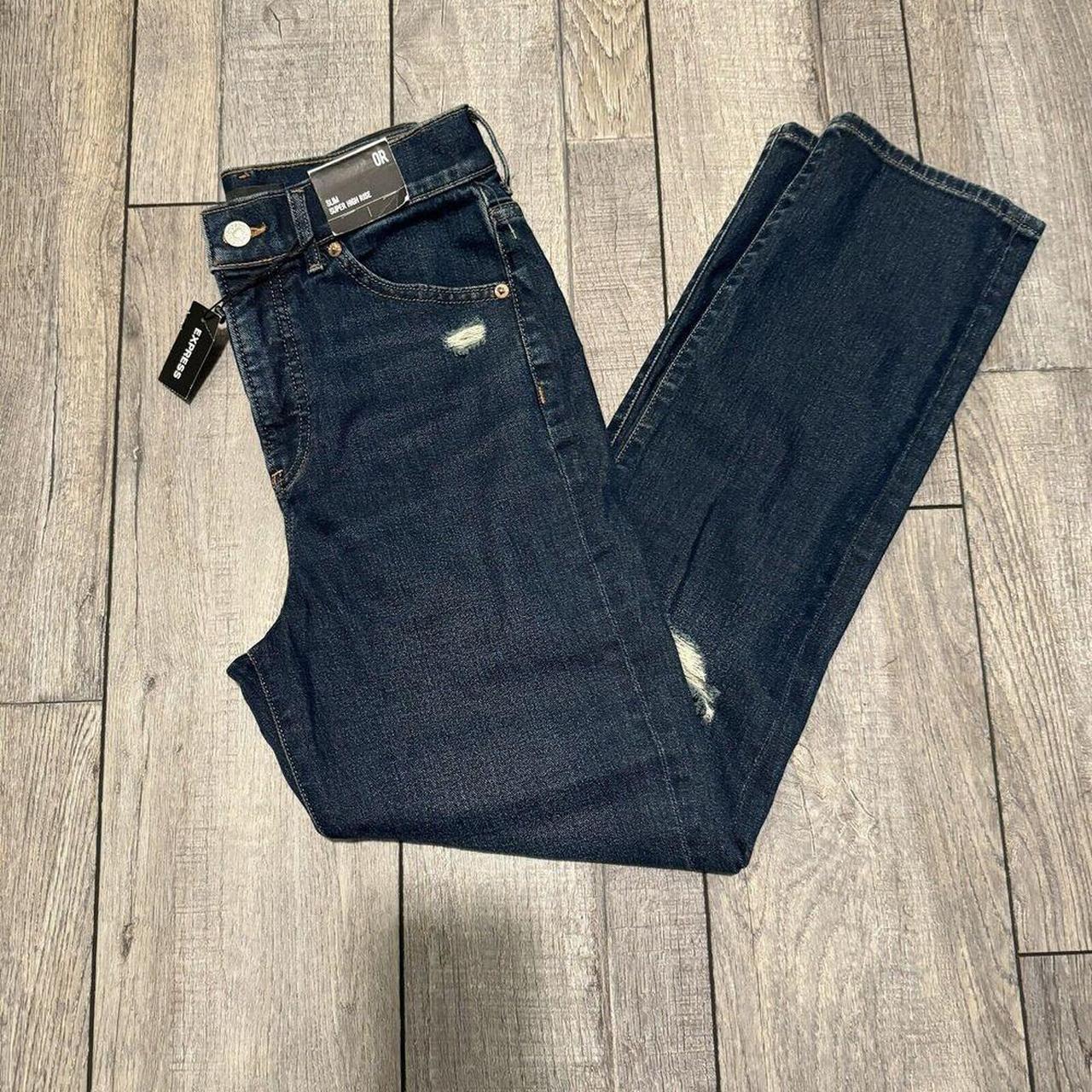 NWT Express highwaisted black slim buy jeans