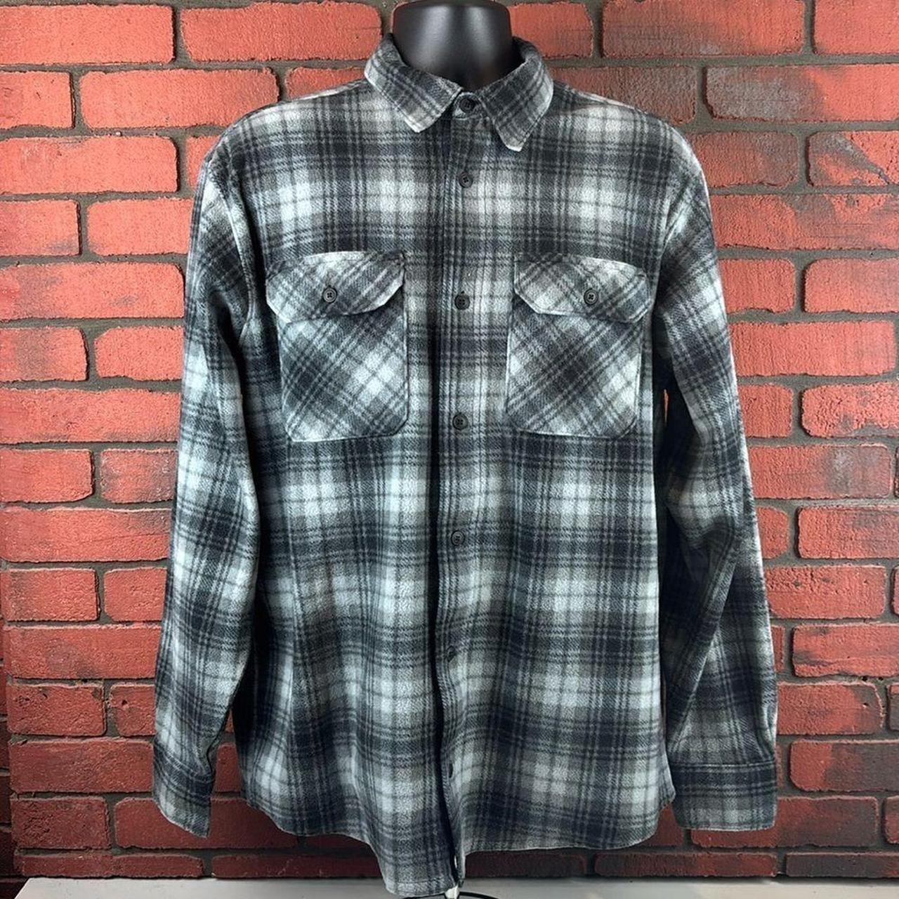 Wrangler Men's Shirt - Grey/White - L – Wrangler … - image 1