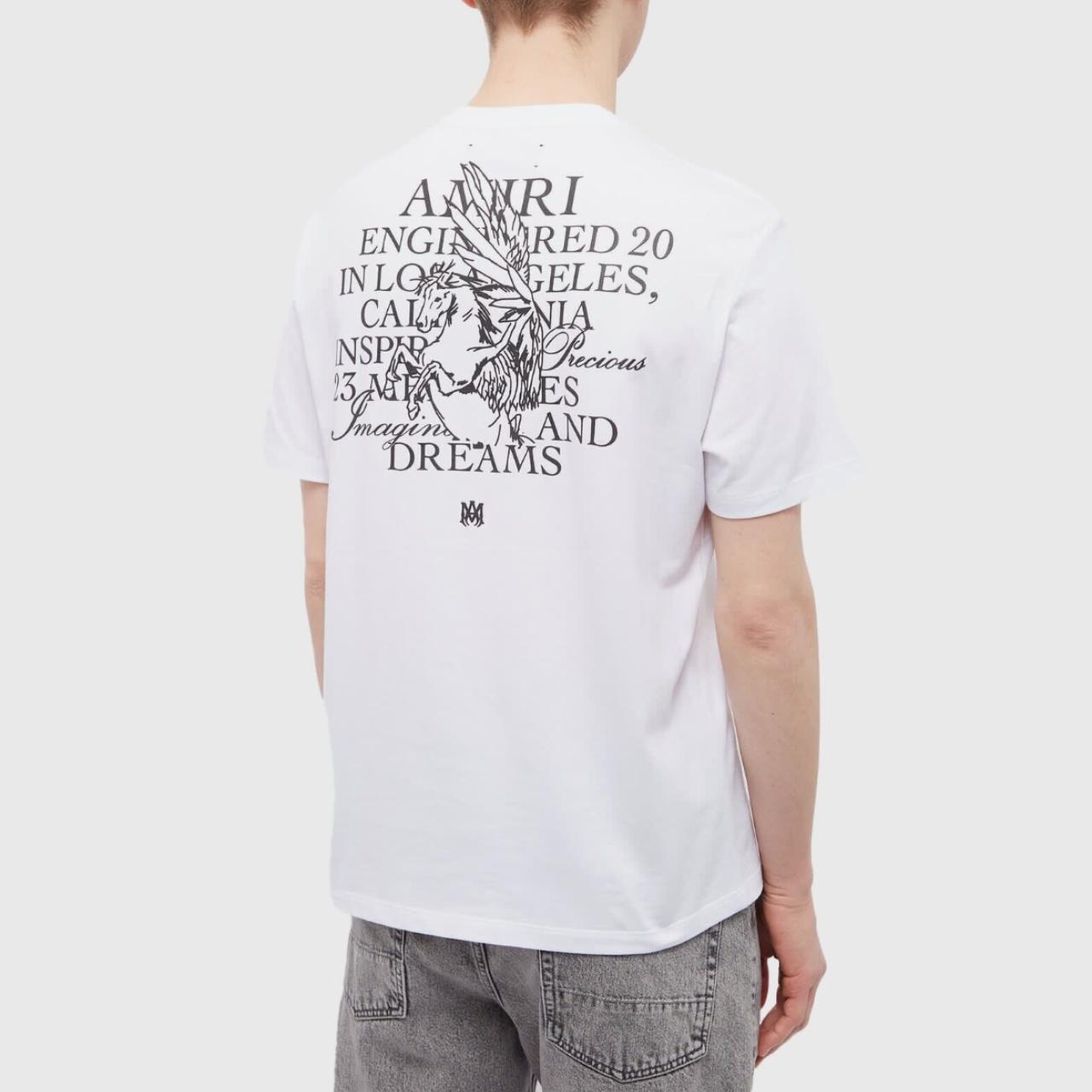 【関税込み】AMIRI ホワイト Precious Memories Tシャツ Buy Amiri Precious Memories Tee 'White' - SS23MJG012 100