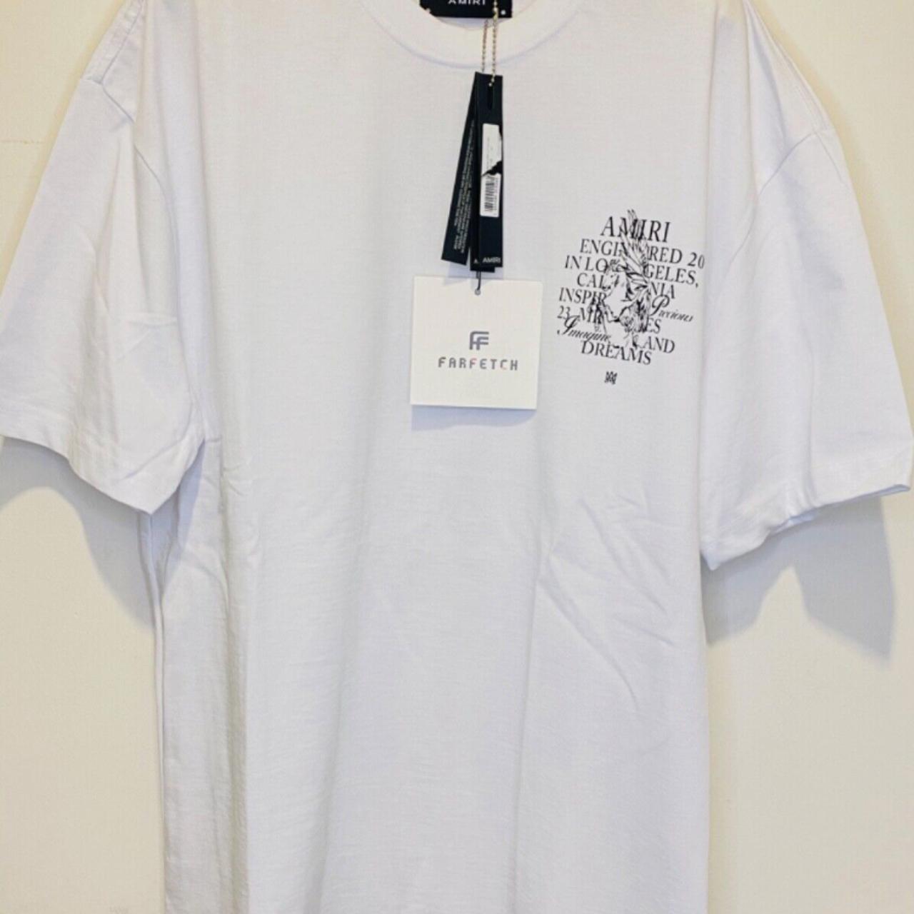 AMIRI PRECIOUS MEMORIES TEE WHITE horse size Small | Depop