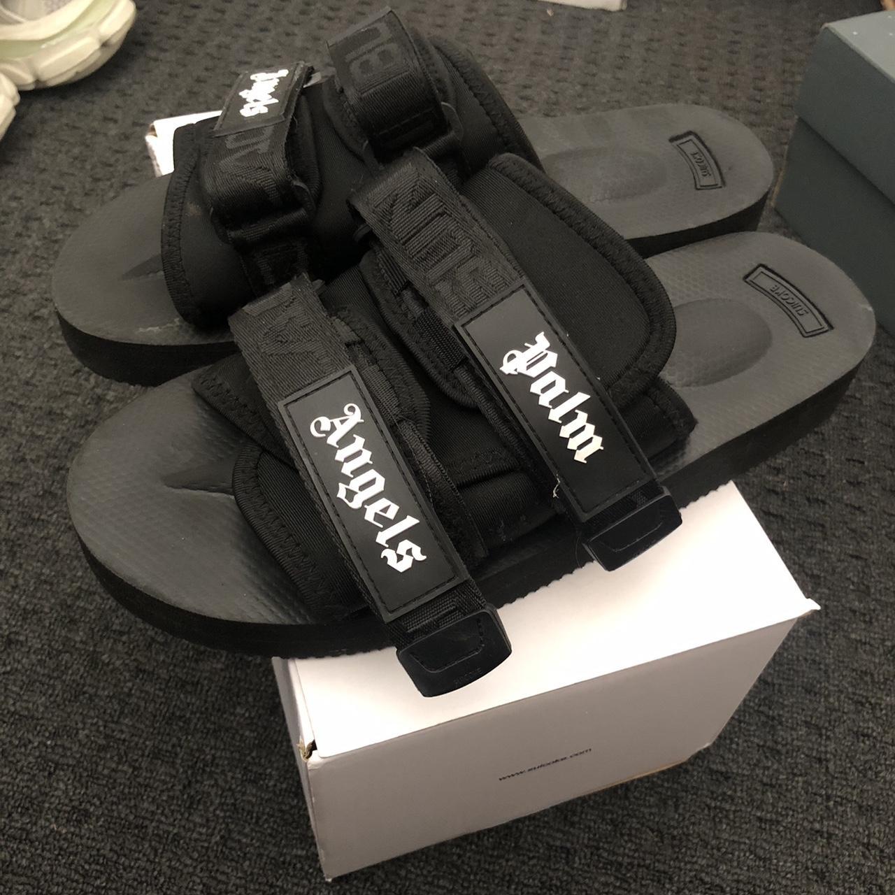 suicoke slides palm angels