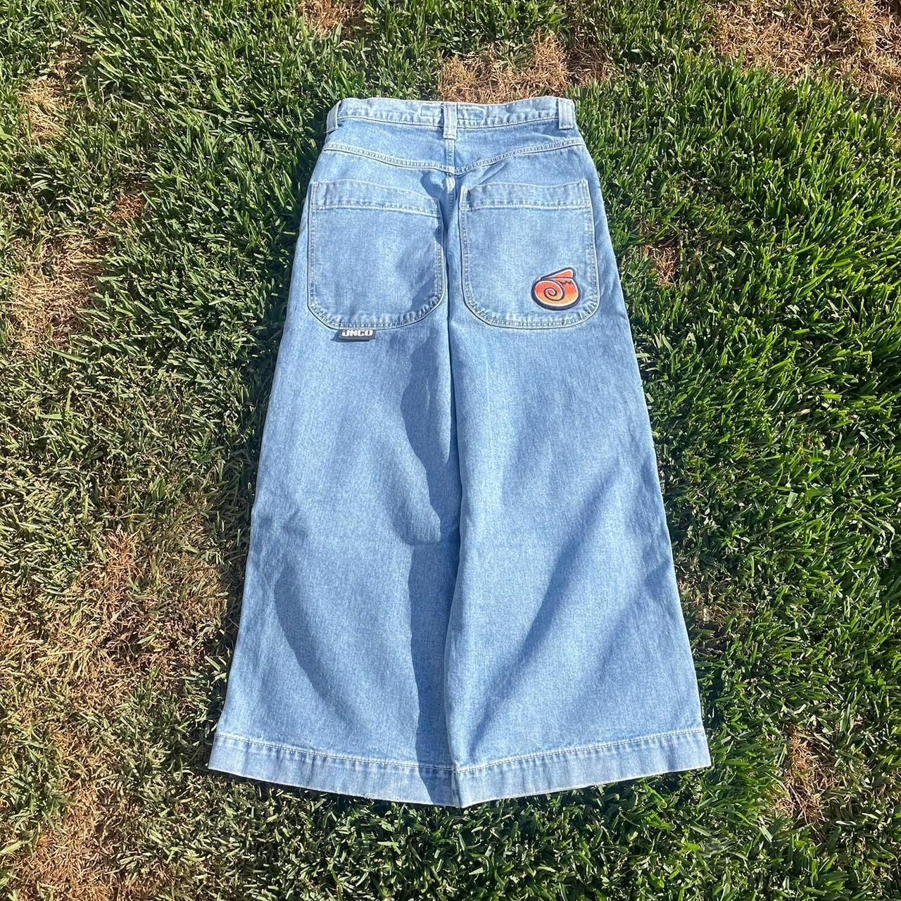 JNCO Men's Blue Jeans Jnco Twin Cannon never been... - Depop