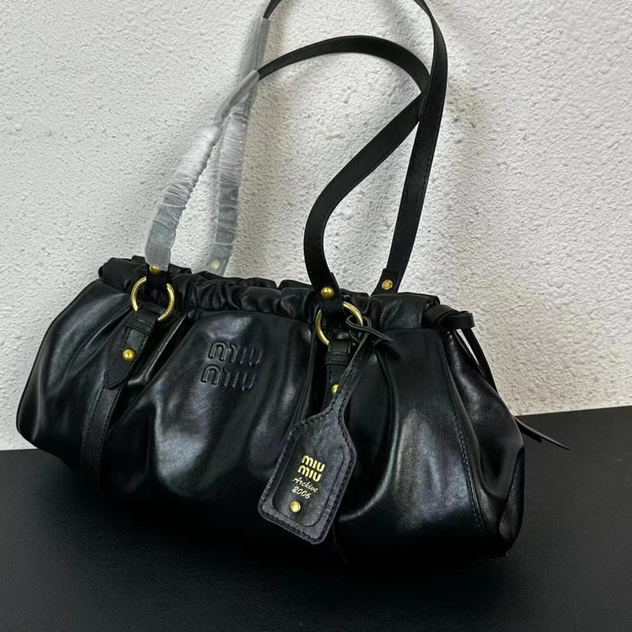 Miu Miu Leather Bag Still in good condition no | Depop