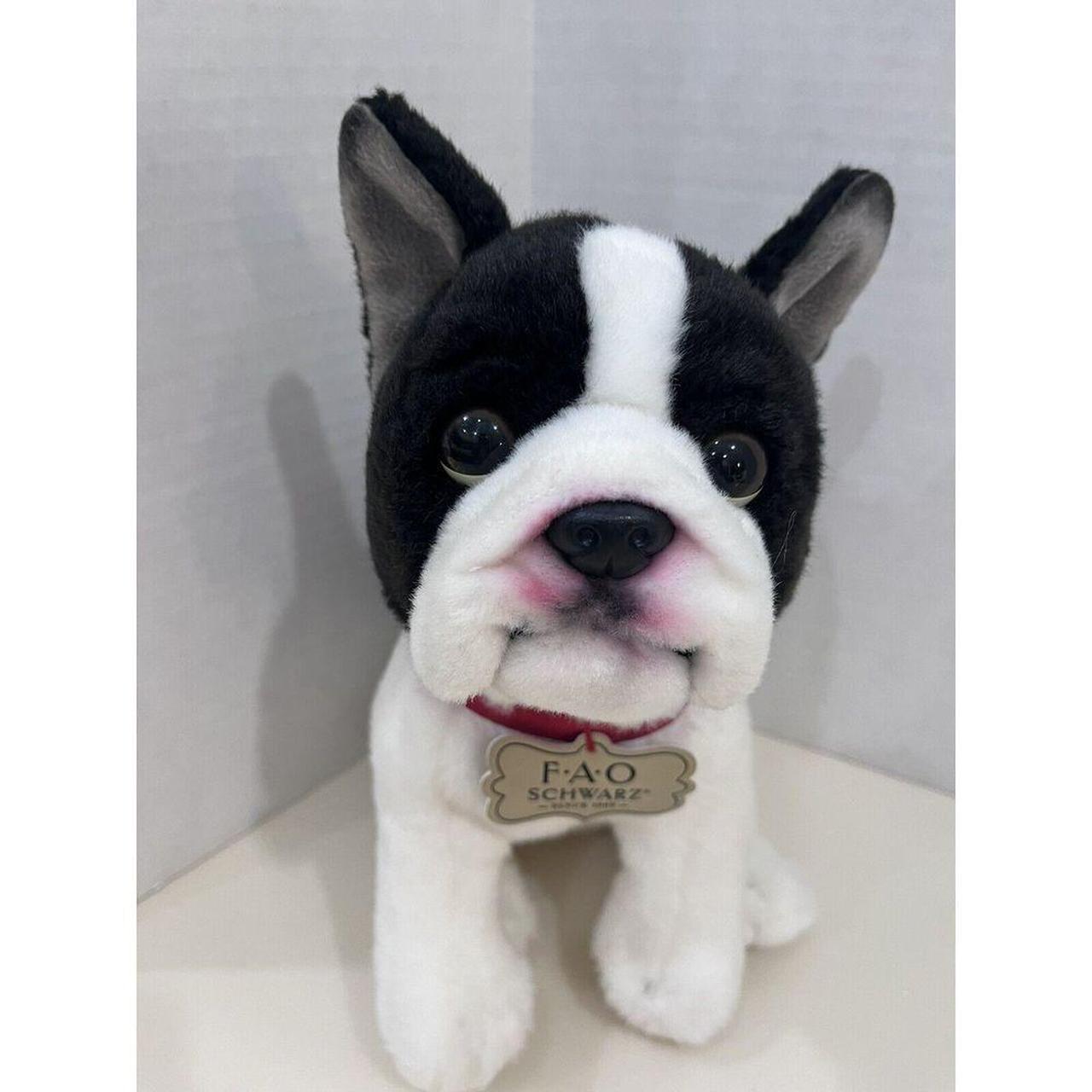 FAO Schwarz Sitting Frenchie French Bulldog. Depop