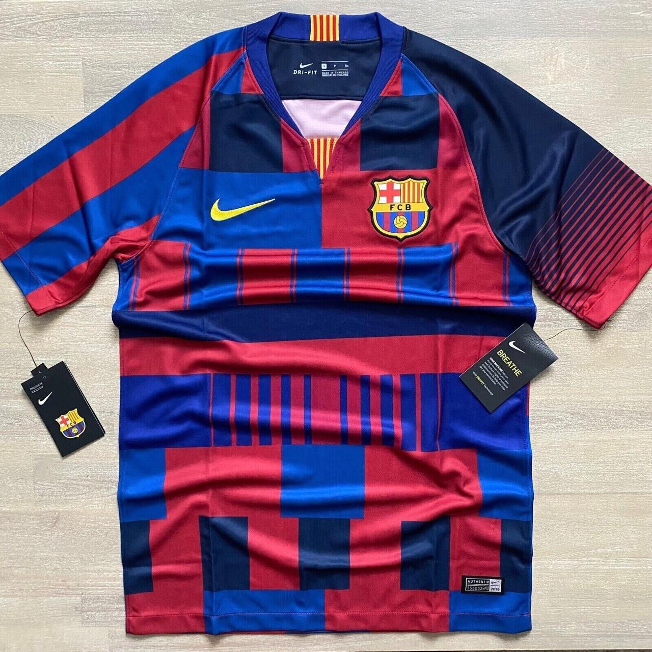 Nike FC Barcelona Jersey Soccer Mens Size S 20th. Depop