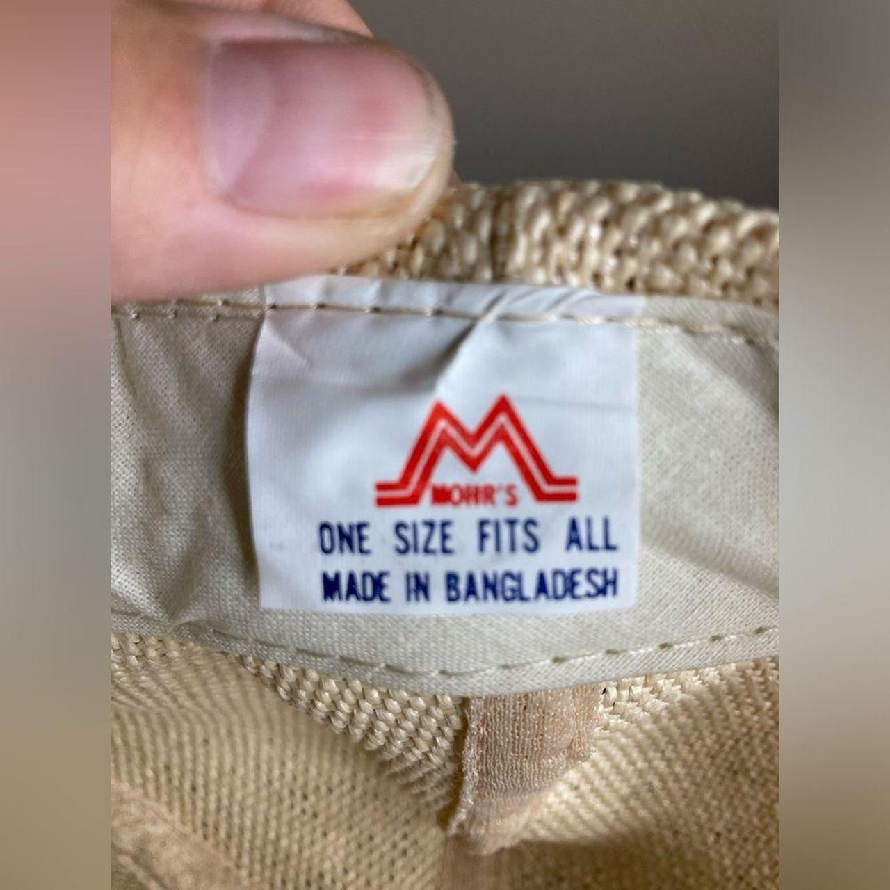 Source Unknown Men's Caps - Tan/Cream – VTG Chrys… - image 4