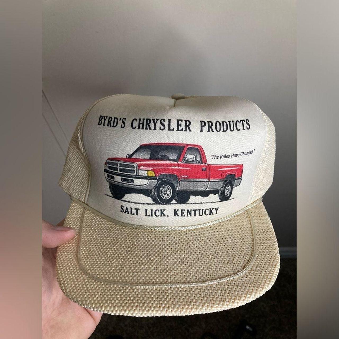 Source Unknown Men's Caps - Tan/Cream – VTG Chrys… - image 1