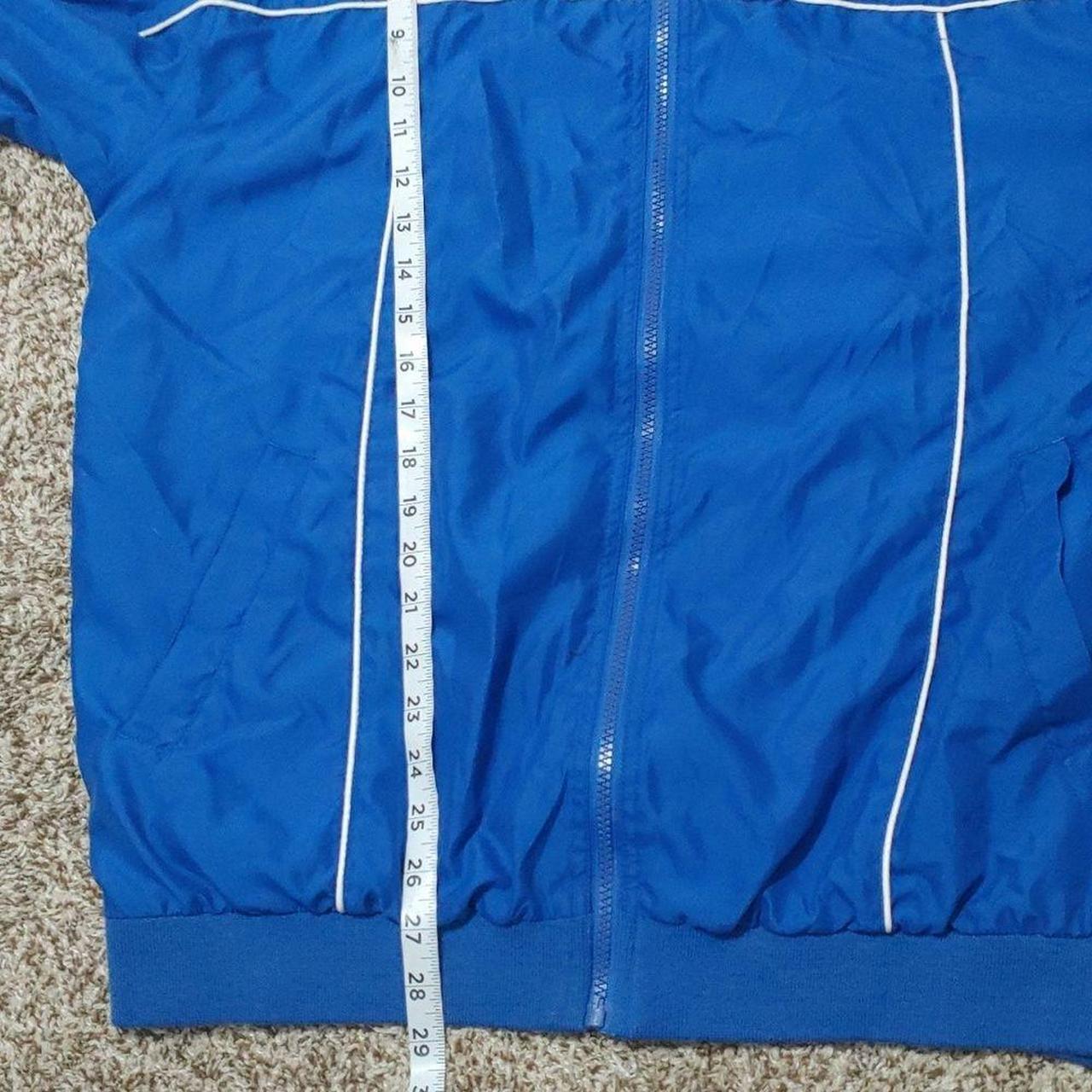 Source Unknown Men's Lightweight Jacket - Blue/Wh… - image 4