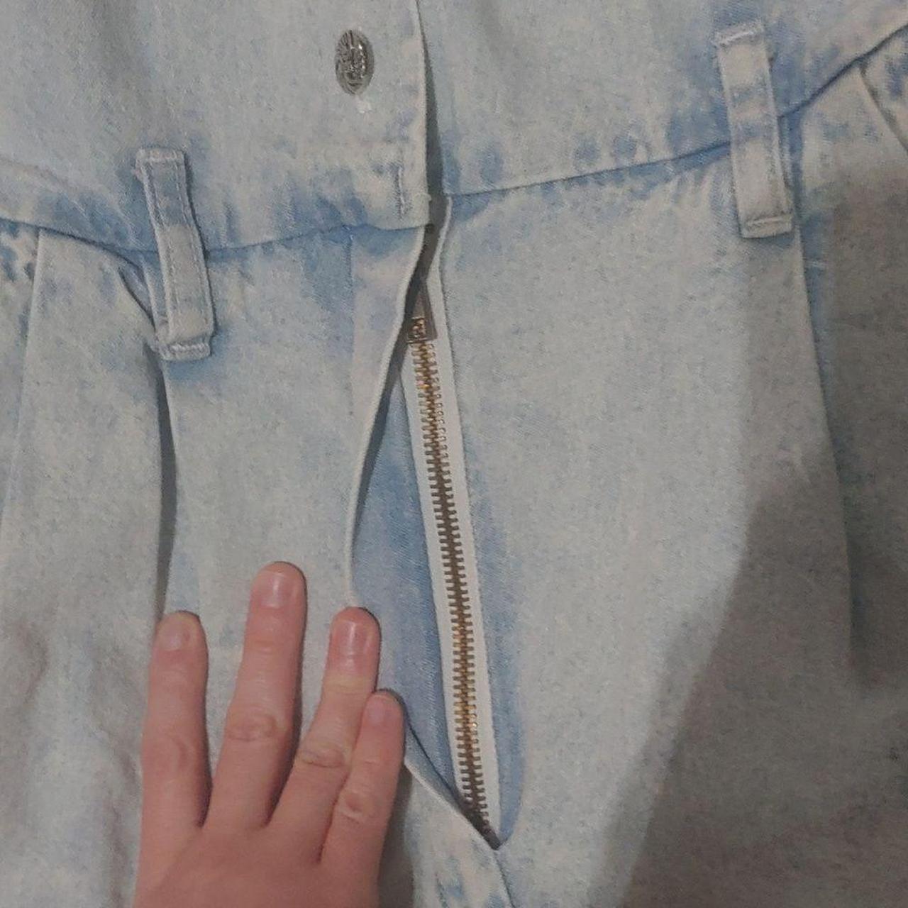 Source Unknown Women's Romper - Blue/White - 3 – … - image 2