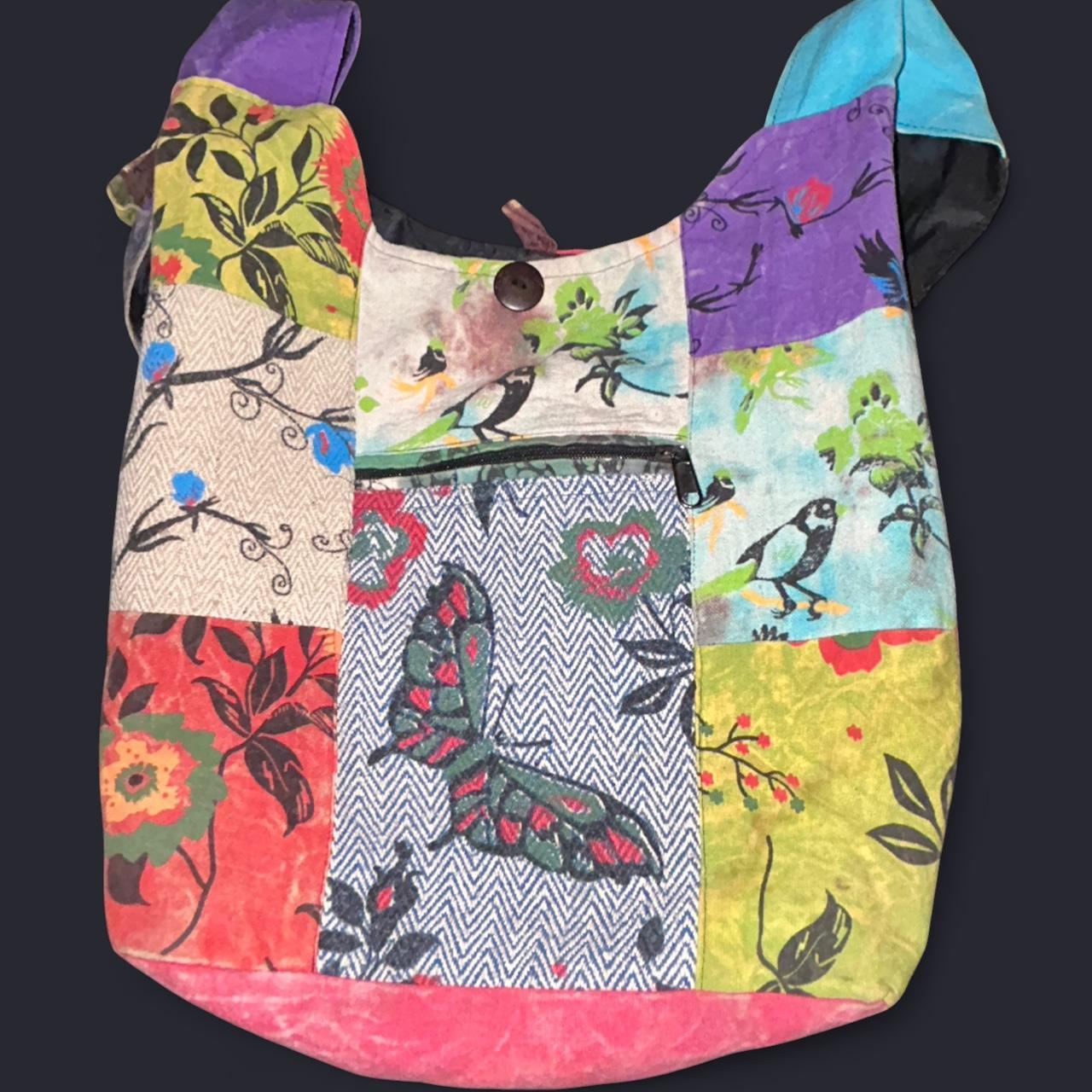 Women's Bag - Multi – Multicoloured patchwork bag… - image 2