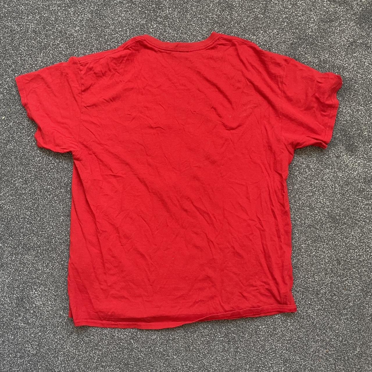 Men's Red and Green T-shirt | Depop