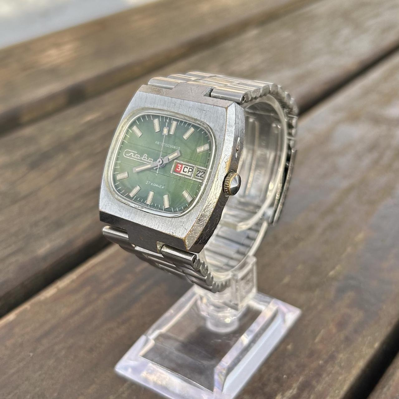 Vintage Slava Automatic Watch Made In USSR Vintage Slava Automatic Watch Made In USSR