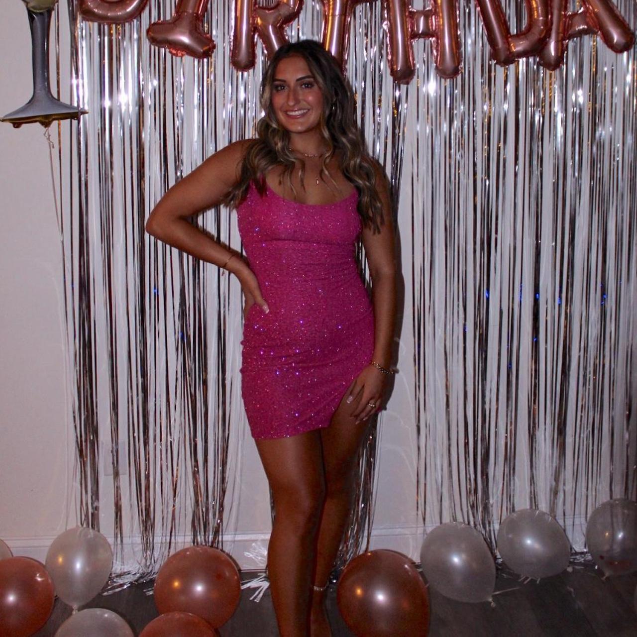 Hot Pink 21st Birthday Dress Windsor Stores Depop 1644