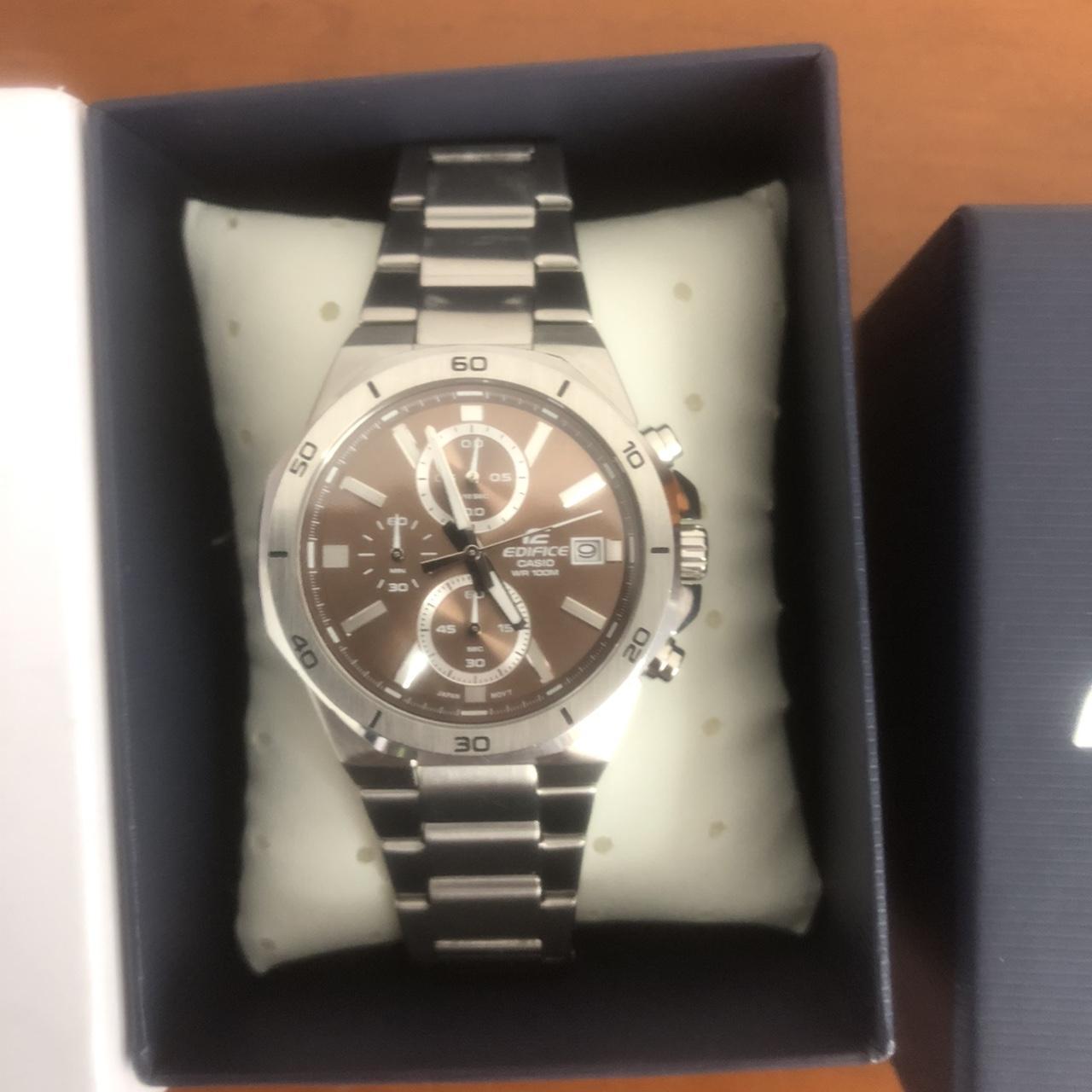 New Casio edifice chronograph watch Purchased 2... - Depop