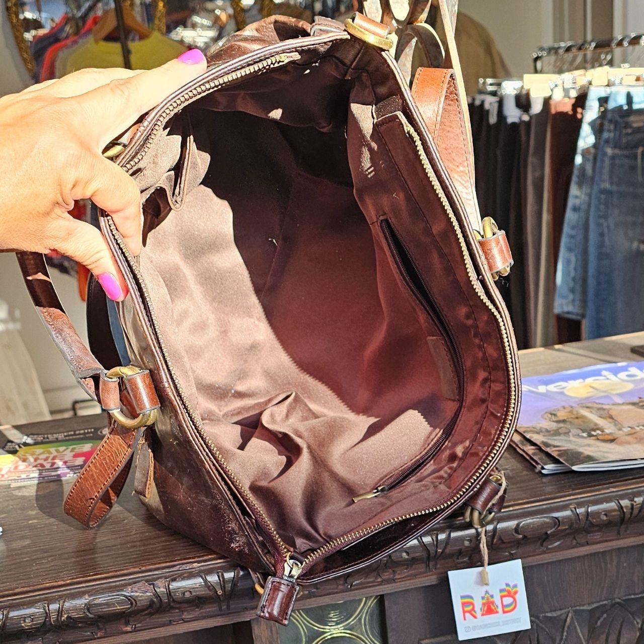 Ainimoer bag Vintage shoulder bag 100% leather Depop