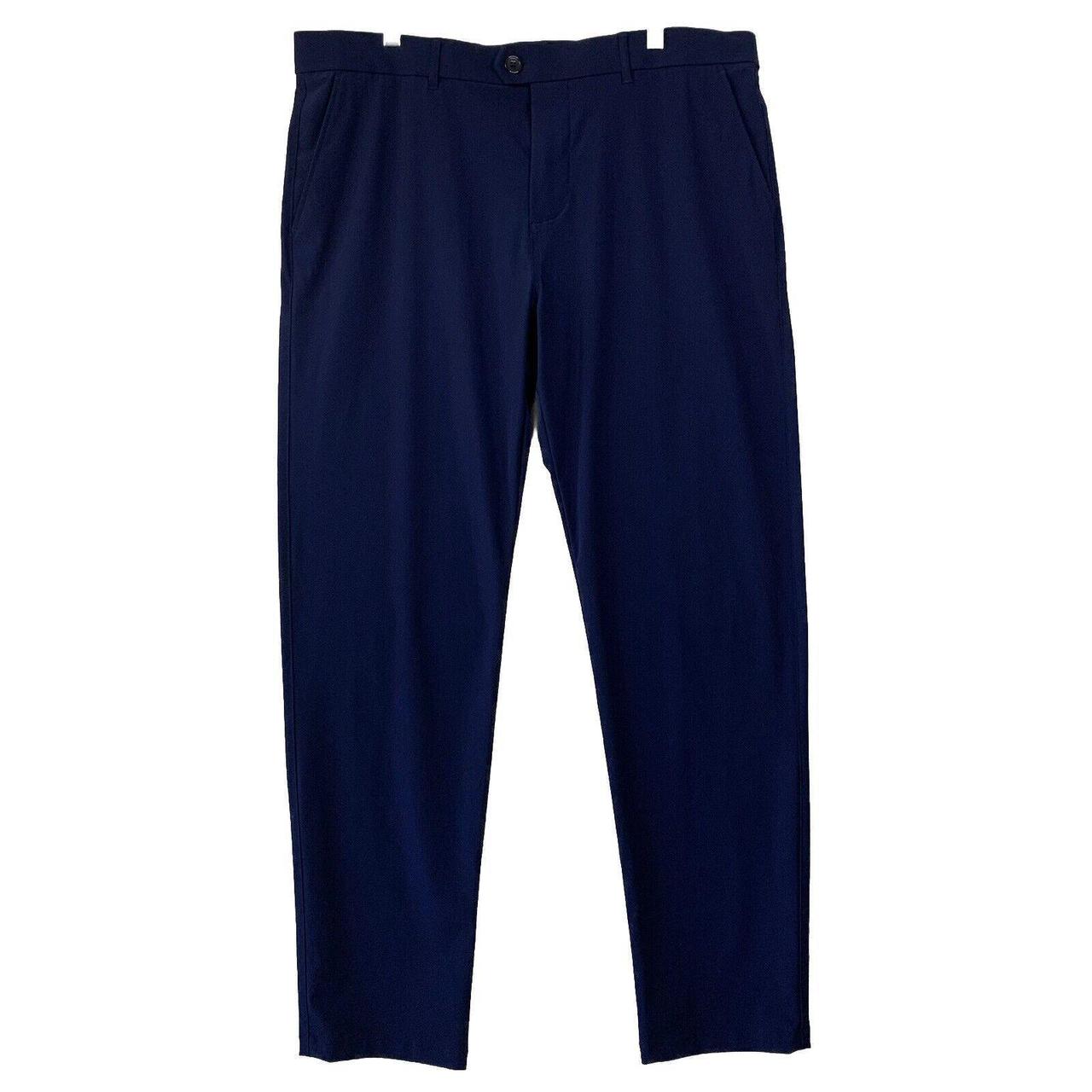 Greyson Pants Men 38/32 Golf Chino Navy Blue Stretch... Depop