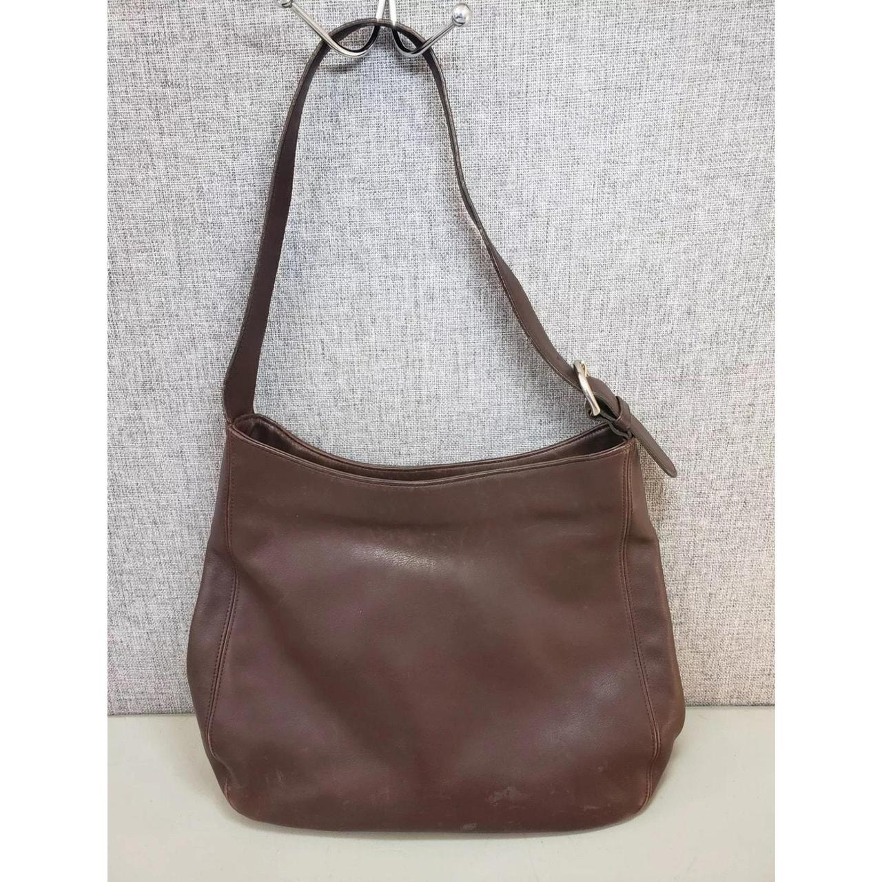 Coach leather cowhide vintage hobo purse deals