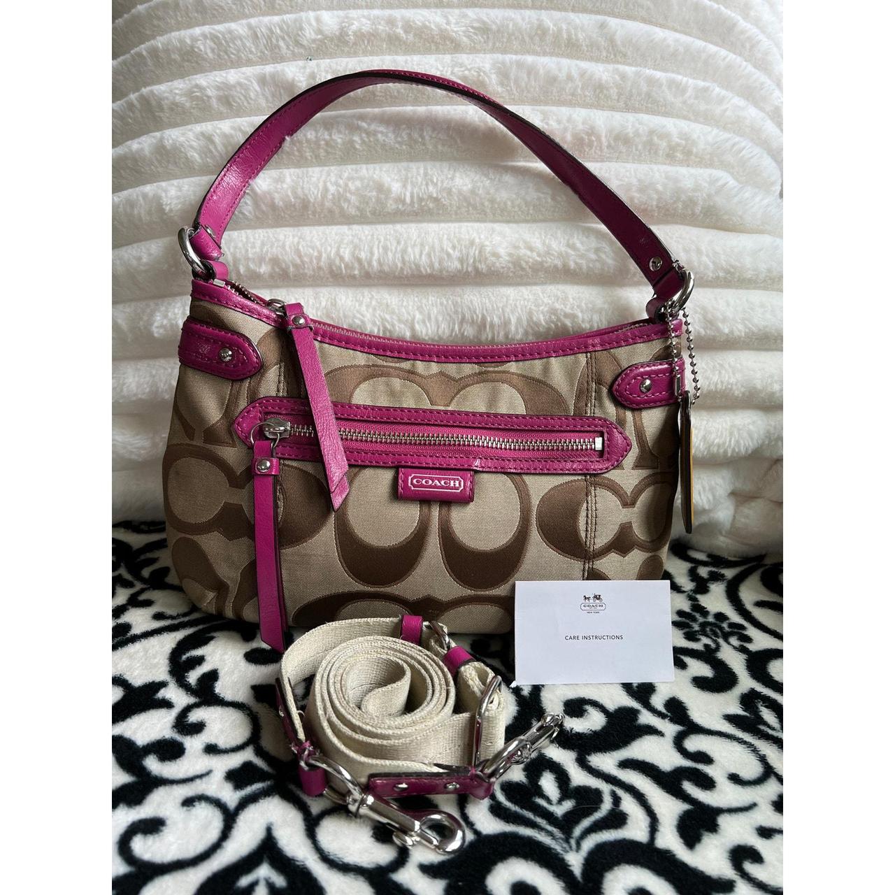 COACH Vtg top Pink C Crossbody