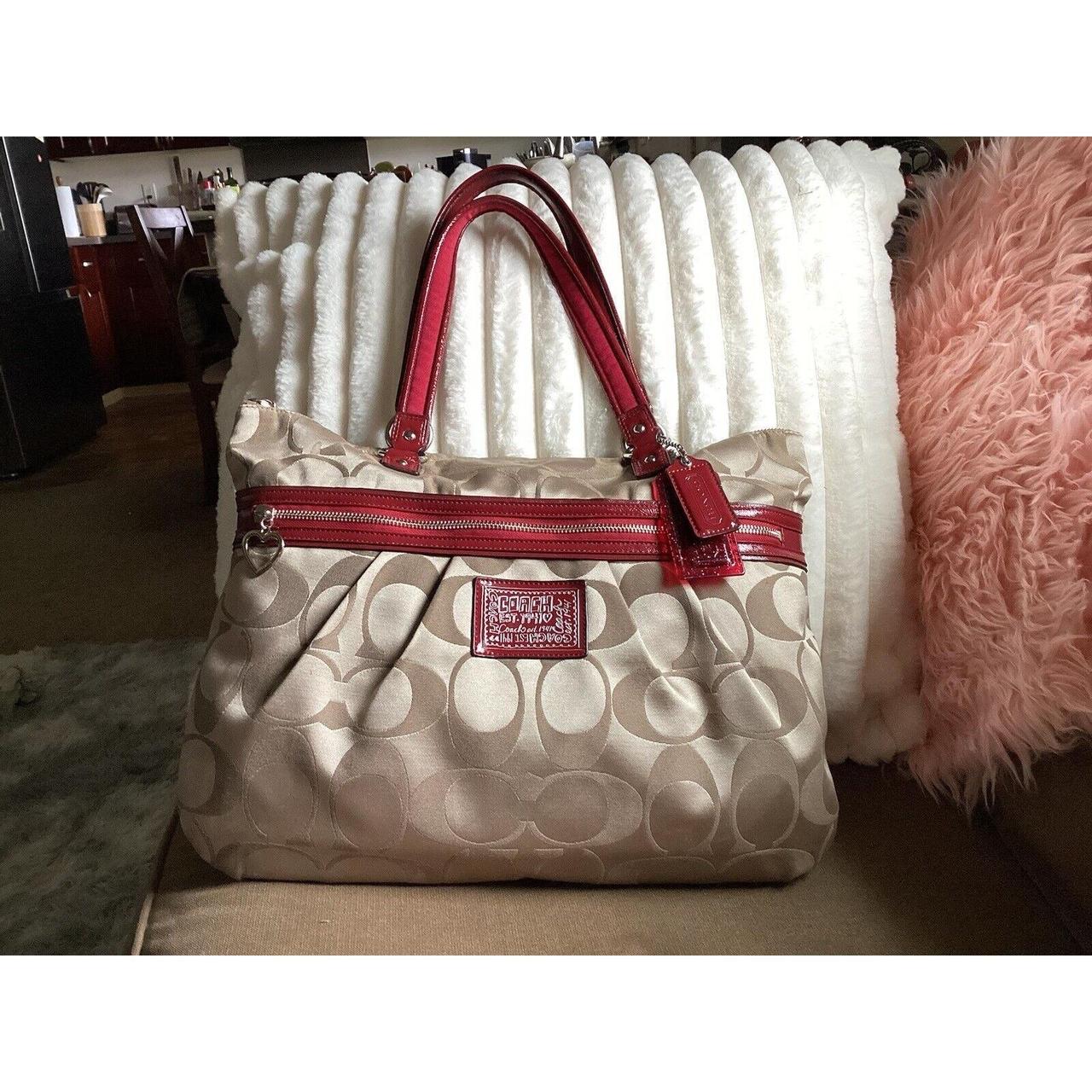 Coach Poppy Daisy XL Bag F20026, exterior: