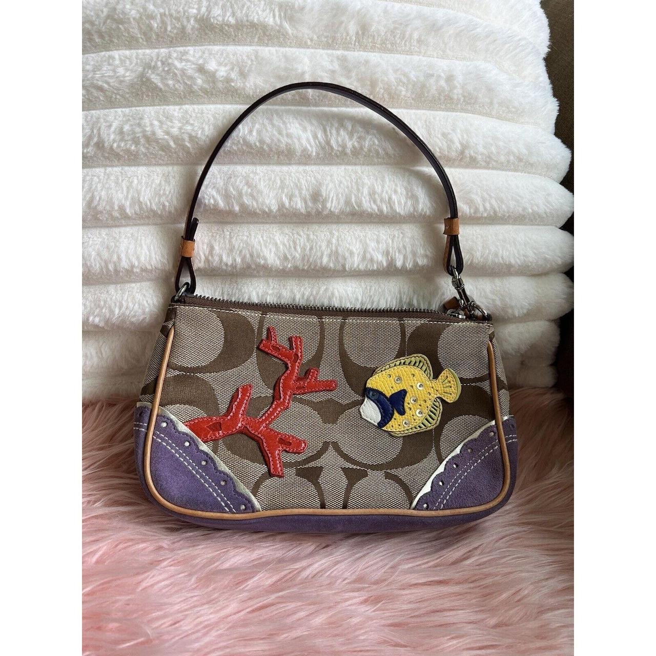 バッグ vintage coach old MADISON MINI Boston Coach Vintage Madison Mini Top Handle Rhinestone Satin Suede