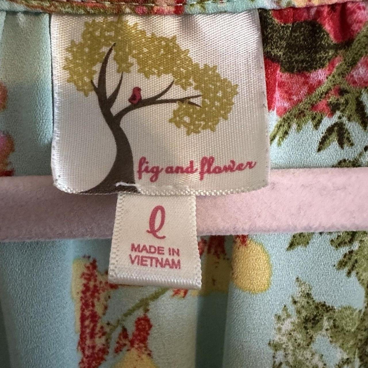 Source Unknown Women's Blouse - Multi - L – Fig a… - image 3