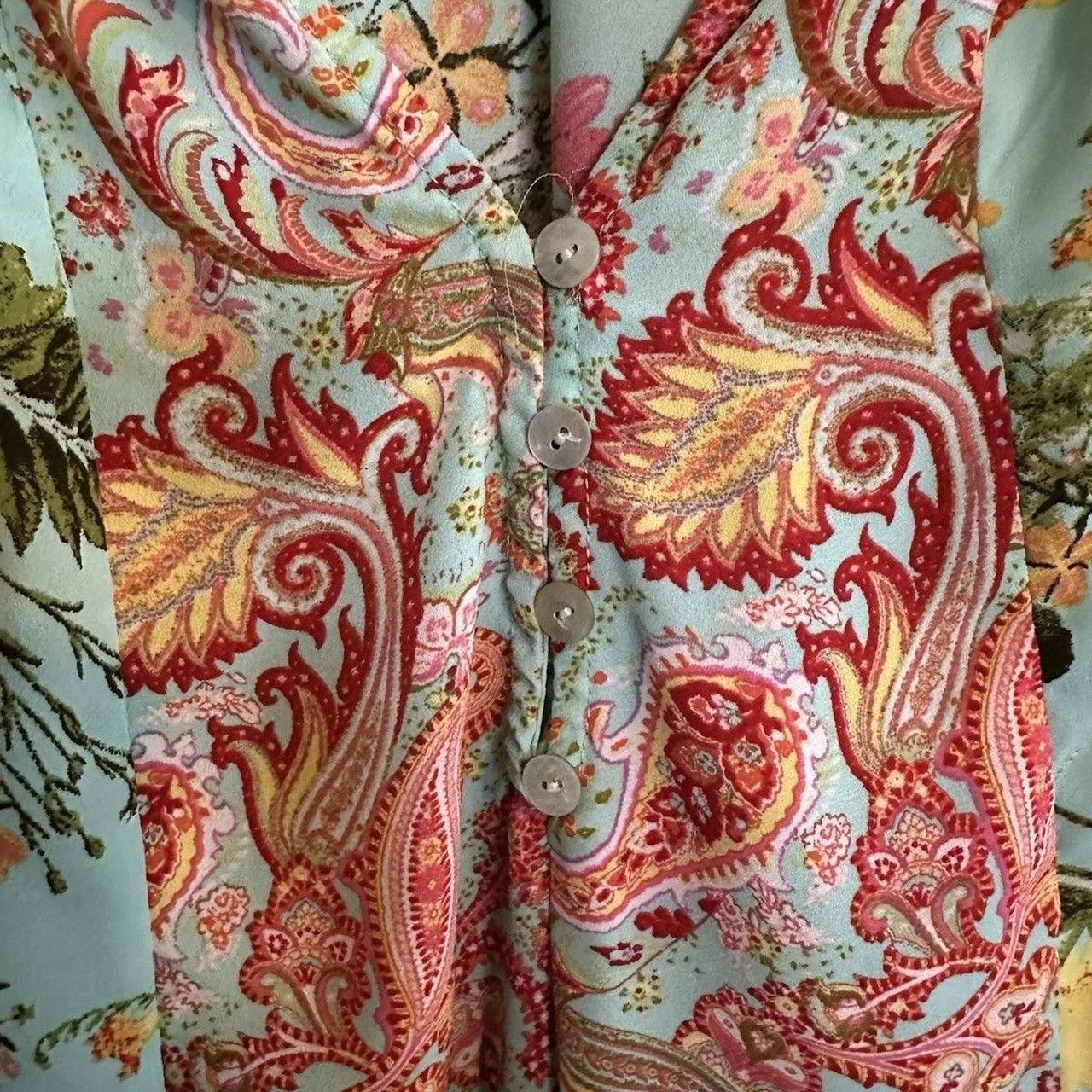 Source Unknown Women's Blouse - Multi - L – Fig a… - image 5