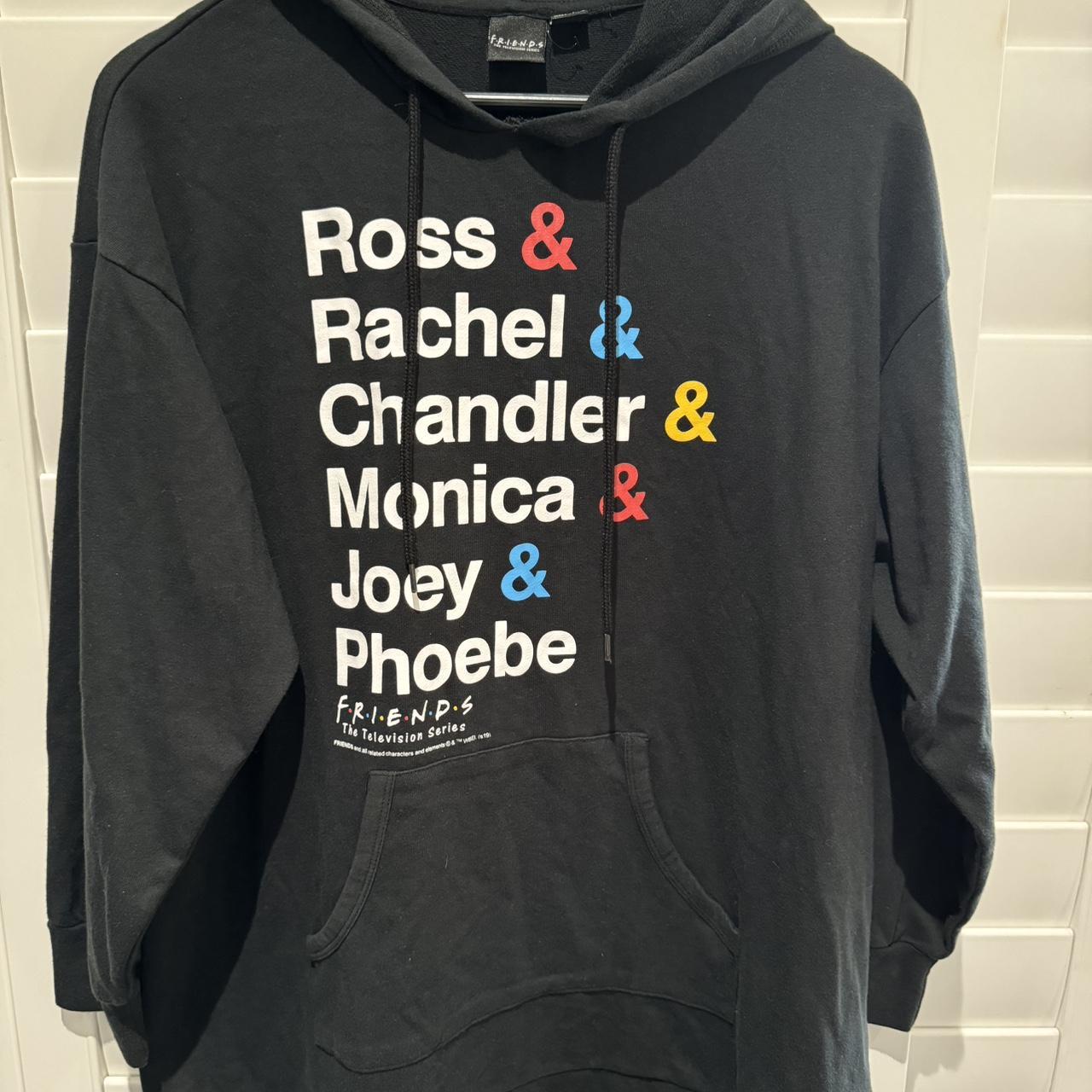 Friends orders black hoodie